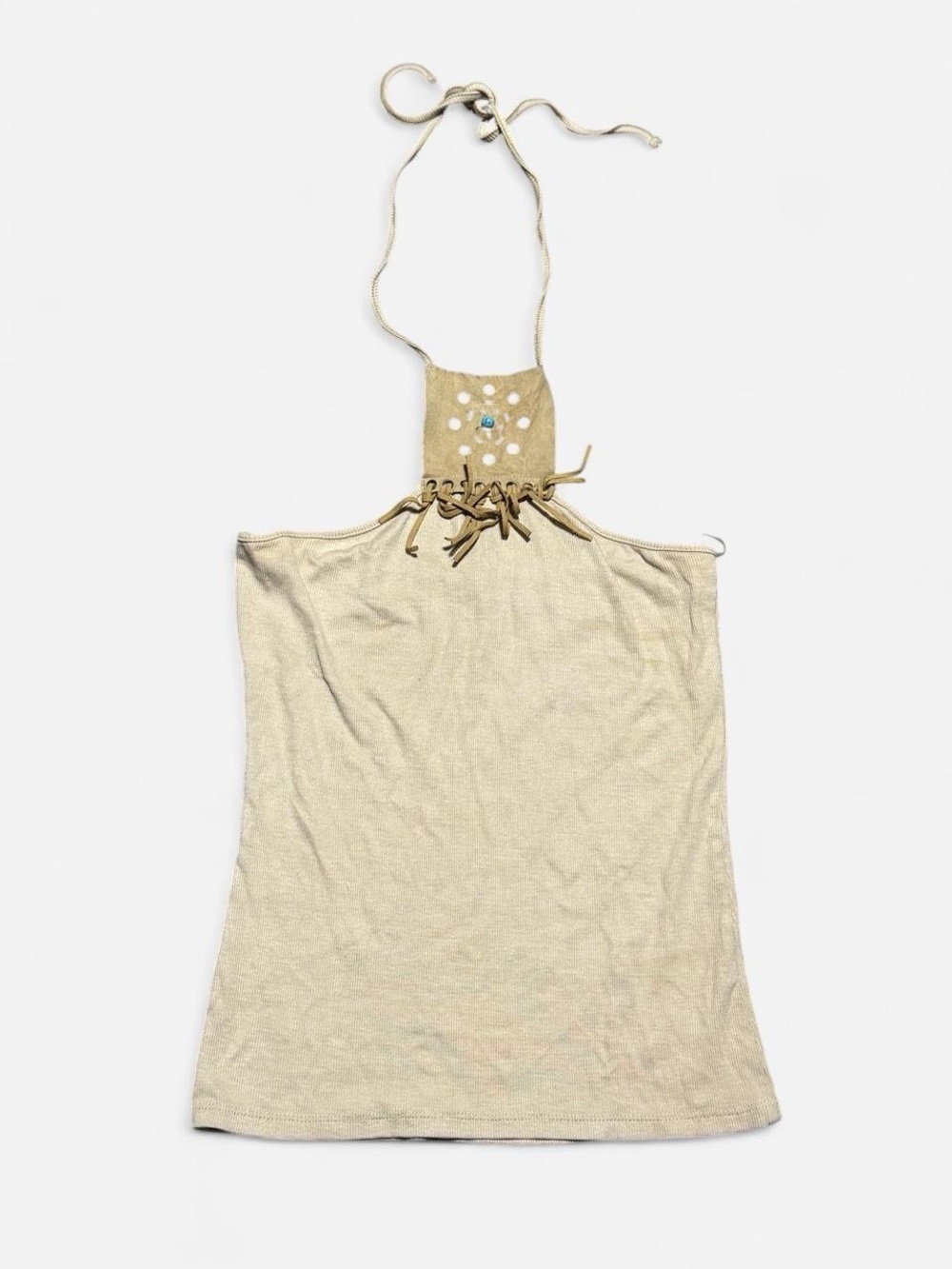 Tan Halter Tank